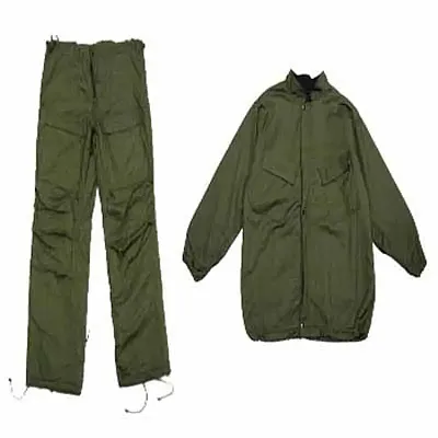 Dg Uniform-L Green Military "Chemical Suit" Large (1062)