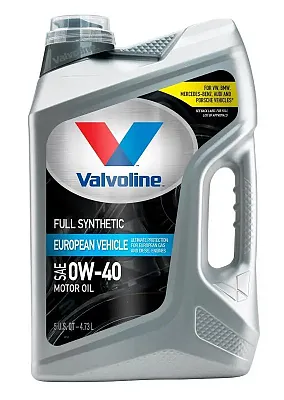 VALVOLINE 881155 Val Euro Full Syn 0W-40 3/5 Qt