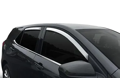 VENTSHADE CO 684634 Ventvisor Chrome 4Pc
