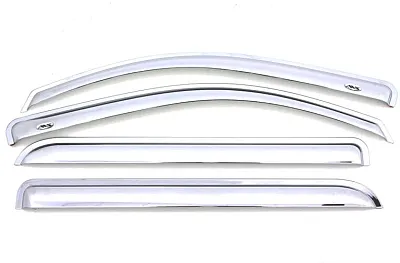 VENTSHADE CO 684977 Chrome 4Pc Vent Visor