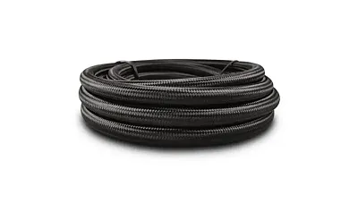 VIBRANT 18980 Black Nylon Braided Flex Hose With