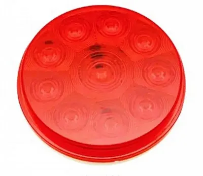 VALTERRA LLC 52433 4&#039; Led Round Red Stop Tai