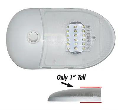 VALTERRA LLC 65429WW Slim Line Double Dome