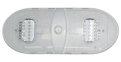 VALTERRA LLC 65430WW Slim Line Double Dome Led