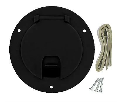 VALTERRA LLC A102135BKV Cable Hatch Large Round