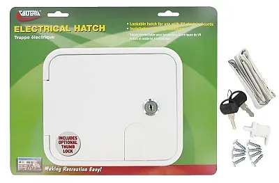 VALTERRA LLC A102150VP Electrical Hatch-White