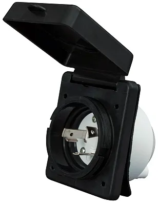 VALTERRA LLC A1030INBKV 30A Inlet Black Carded