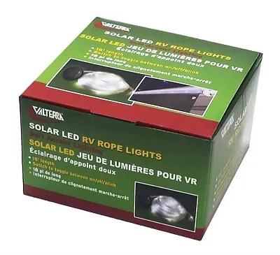 VALTERRA LLC A300725 Solar Rope Light 18&#039;