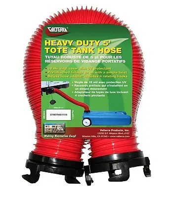 VALTERRA LLC D040111 Tote Tank Hose Hd 5&#039;