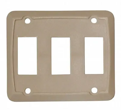 VALTERRA LLC P7358C Ivory Triple 1/Card