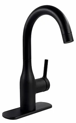 VALTERRA LLC PF231710 Premium Slimline Bar Faucet Bk