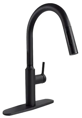 VALTERRA LLC PF231765 Premium Slimline Faucet Black