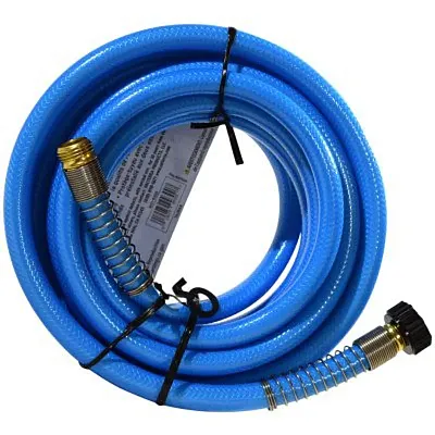 VALTERRA LLC W019300 Drain Wtr Hose 5/8'X25'Bl