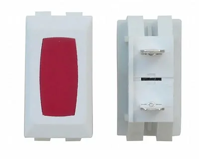 VALTERRA LLC ZU1214 White/Red Lamp. 3/Pack