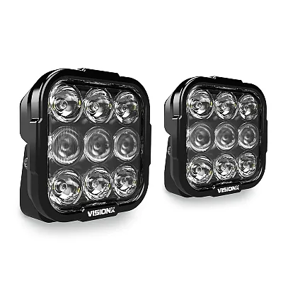 VISION X RA2DL9CBK 9-Led 60-20 Combo Beam Drl Wht