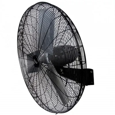 The Vie Air 30&quot; Tilting Wall Mountable Oscillating Fan in Sleek 