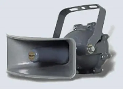 Valcom V-1039A 7With 1Way Explosion Proof Horn Gray
