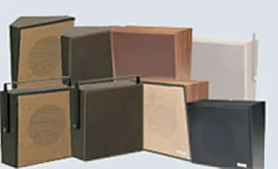 Valcom V-1063Atalkback Wall Speaker Walnut