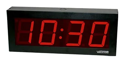 VALCOM V-D2440B 4.0 Inch Digital Clock