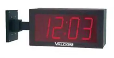 VALCOM V-DW11025B 2.5 Inch Digital Clock