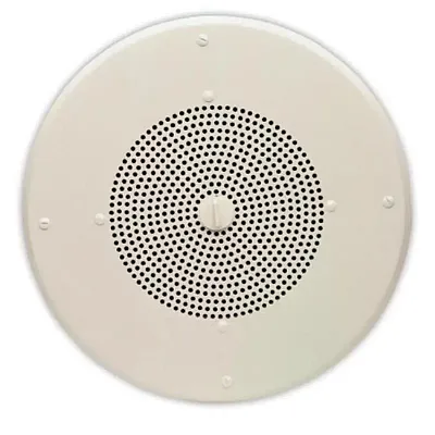 VALCOM VIP-120A-IC Ip Ceiling Round 8 Inch Speaker Wh