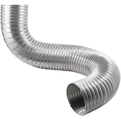 Deflecto(R) Ao48/20-A Semi-Rigid Flexible Aluminum Duct (4" Dia 