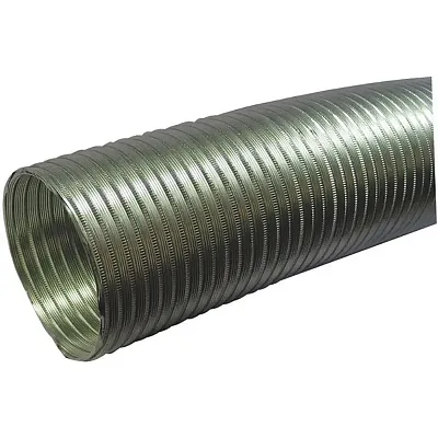 A058/5 Semi-Rigid Flexible Aluminum Duct (5" dia x 8-ft)