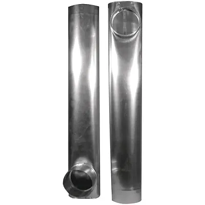 DAF2 Skinny Duct Telescoping Aluminum Vent (27"- 48")