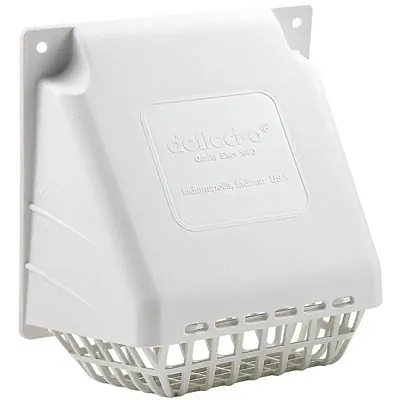 Deflecto Hr4W Replacement Vent Hood (White)