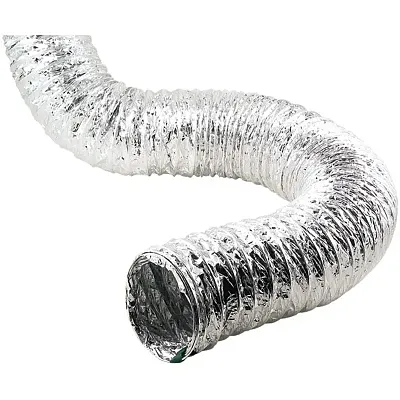 450 / TD450 Aluminum Flex Ducting (4-Ply, 50-ft Pure Proflex)