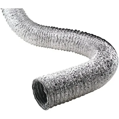F0425 Aluminum Flex Ducting (5-Ply, 25-ft Supurr-Flex)