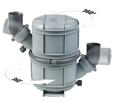 VETUS NLP50 Rotatable Waterlock/Muffler Type Nl