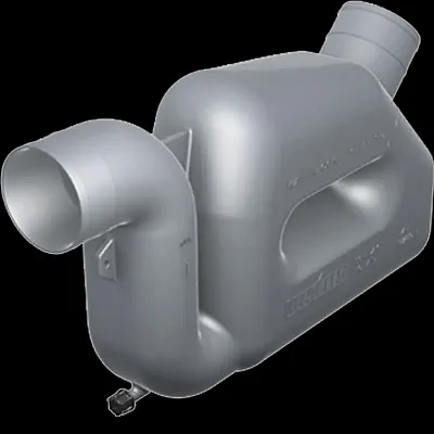 VETUS WLOCKLP60 Plastic Waterlock2.4&#039;For Long Hoses