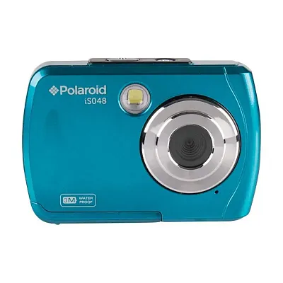 Polaroid Is048-Teal 16.0 Megapixel Waterproof Instant Sharing Digital Camera