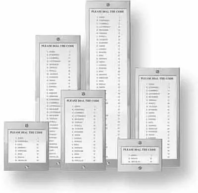 Viking Electronics D44 44 Name Stainless Steel Directory