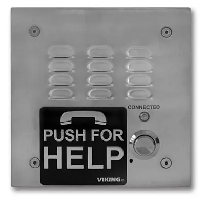 Viking Electronics E-1600-30-IP Voip Emergency Phone Stainless Steel