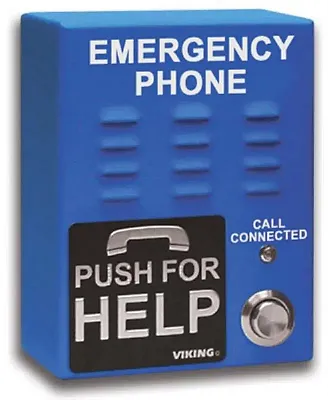 Viking Electronics E-1600-65-IP Voip Emergency Phone, With Voice