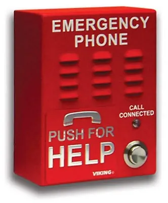 Viking Electronics E-1600-IP Voip Handsfree Emergency Phone