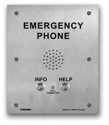 Viking Electronics E-1600A-TP2-EWP Emergency Phone For Talk-A-Phone Models