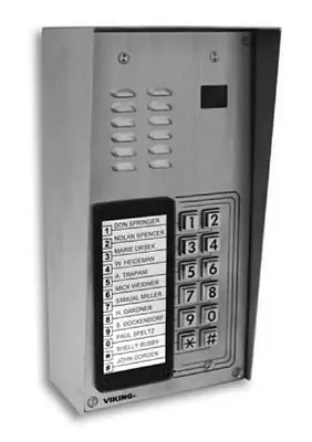 Viking Electronics K-1205 12 Button Apartment Entry Phone