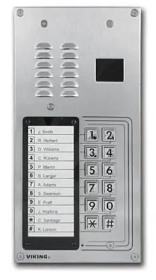 Viking Electronics K-1270-IP Voip Entry Phone W/Card Reader