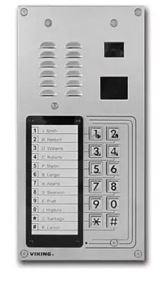 Viking Electronics K-1275-IP Voip Entry Phone System