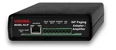 Viking Electronics PA-IP Sip Multicast Paging Adapter Amplifier