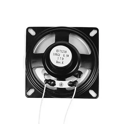 Viking Electronics Q171230 Square 100 Ohm Speaker 26 Guage Wires