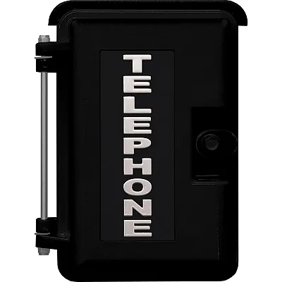 Viking Electronics VE-9X12B-2P Weatherproof Box Black 9In X 12In