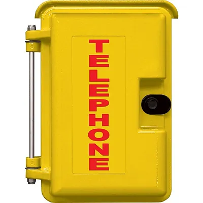 Viking Electronics VE-9X12Y-2P Weatherproof Box Yellow 9In X 12In