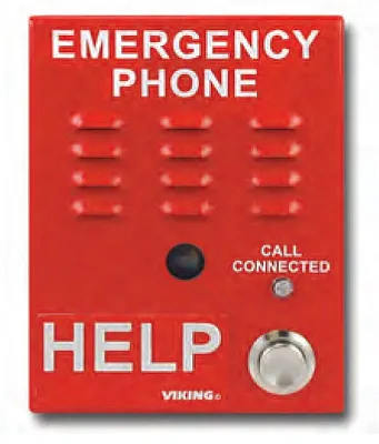 Viking Electronics X-1605-EWP Ip Emergency Phone W/Hd & Ewp