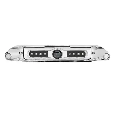 Boyo Bartype License Plate Camera With Night Vision Chrome