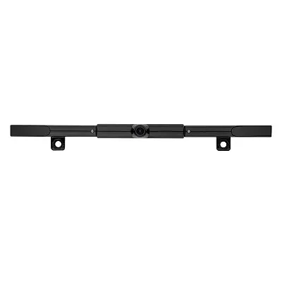 Boyo Black Ultra Slim Bar Type License Plate Camera W/Trajectory Parking Lines