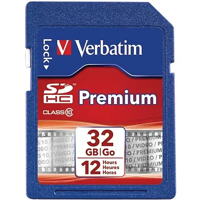 Verbatim 96871 Class 10 Sdhc(Tm) Card (32Gb)